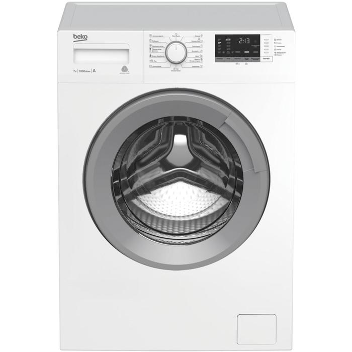 Стиральная машина Beko RGE 78512 XSWPT, класс А+, 1000 об/мин, до 7 кг, белая
Стиральная машина Beko RGE 78512 XSWPT, класс А+, 1000 об/мин, до 7 кг, белая