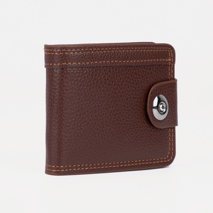 Портмоне на магните, для купюр, для карт, цвет коричневый
Портмоне на магните, для купюр, для карт, цвет коричневый