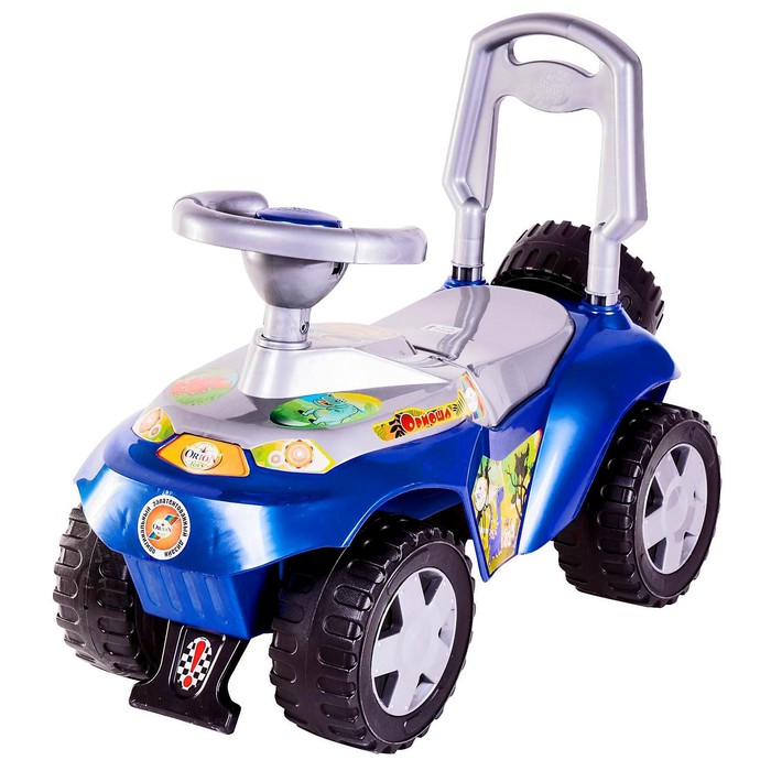 Машина-каталка «Ориоша», цвет перламутровый синий
Машина-каталка «Ориоша», цвет перламутровый синий