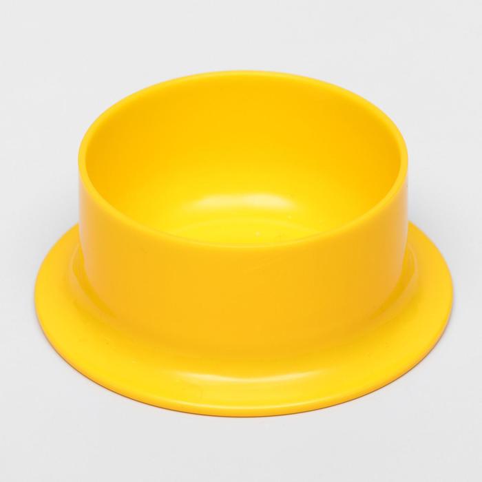 Миска для грызунов, жёлтая, 120 мл 
Миска для грызунов, жёлтая, 120 мл