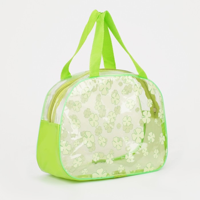 Косметичка на молнии, цвет салатовый
Косметичка на молнии, цвет салатовый