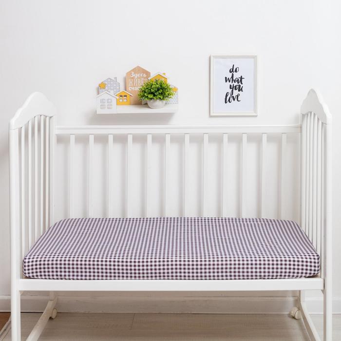 Простыня на резинке "Крошка Я" Клетка 60*120+13 см, 100% хлопок, бязь
Простыня на резинке "Крошка Я" Клетка 60*120+13 см, 100% хлопок, бязь