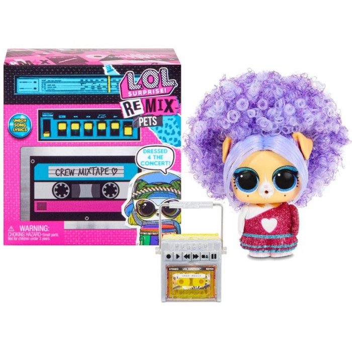 Игрушка «Lol. Питомец Remix»
Игрушка «Lol. Питомец Remix»