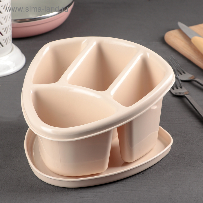 Подставка для столовых приборов «Обаяние», цвет МИКС
Подставка для столовых приборов «Обаяние», цвет МИКС