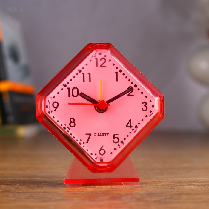 Будильник "Ромбик", дискретный ход, d-6 см, 9 х 8 см, микс
Будильник "Ромбик", дискретный ход, d-6 см, 9 х 8 см, микс