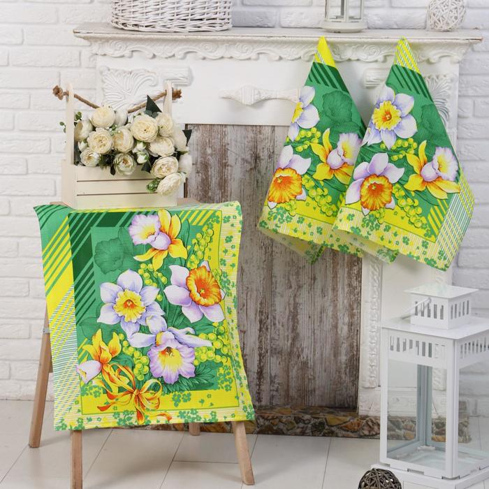 Набор полотенец в коробке Утренние цветы 50х60см-3шт, вафля, хлопок 100%, 170г/м2
Набор полотенец в коробке Утренние цветы 50х60см-3шт, вафля, хлопок 100%, 170г/м2