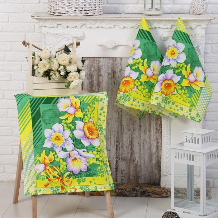 Полотенце вафельное «Утренние цветы» 50х60 см
Полотенце вафельное «Утренние цветы» 50х60 см