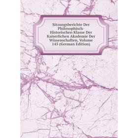 Книга Sitzungsberichte Der Philosophisch-Historischen Klasse Der Kaiserlichen Akademie Der Wissenschaften, Volume 145 (German Edition)
Книга Sitzungsberichte Der Philosophisch-Historischen Klasse Der Kaiserlichen Akademie Der Wissenschaften, Volume 145 (German Edition)