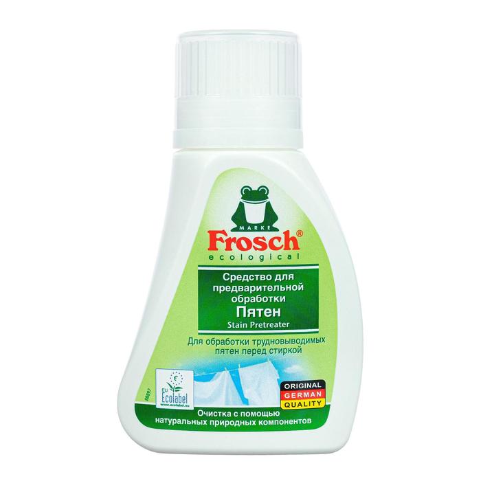 Средство для предварительной обработки пятен Frosch, 75 мл
Средство для предварительной обработки пятен Frosch, 75 мл