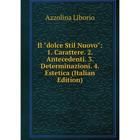 Книга Il dolce Stil Nuovo: 1. Carattere. 2. Antecedenti. 3. Determinazioni. 4. Estetica
Книга Il dolce Stil Nuovo: 1. Carattere. 2. Antecedenti. 3. Determinazioni. 4. Estetica
