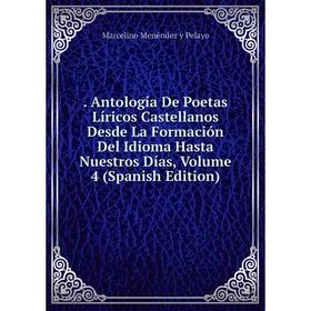 Книга . Antología De Poetas Líricos Castellanos Desde La Formación Del Idioma Hasta Nuestros Días, Volume 4 (Spanish Edition)
Книга . Antología De Poetas Líricos Castellanos Desde La Formación Del Idioma Hasta Nuestros Días, Volume 4 (Spanish Edition)