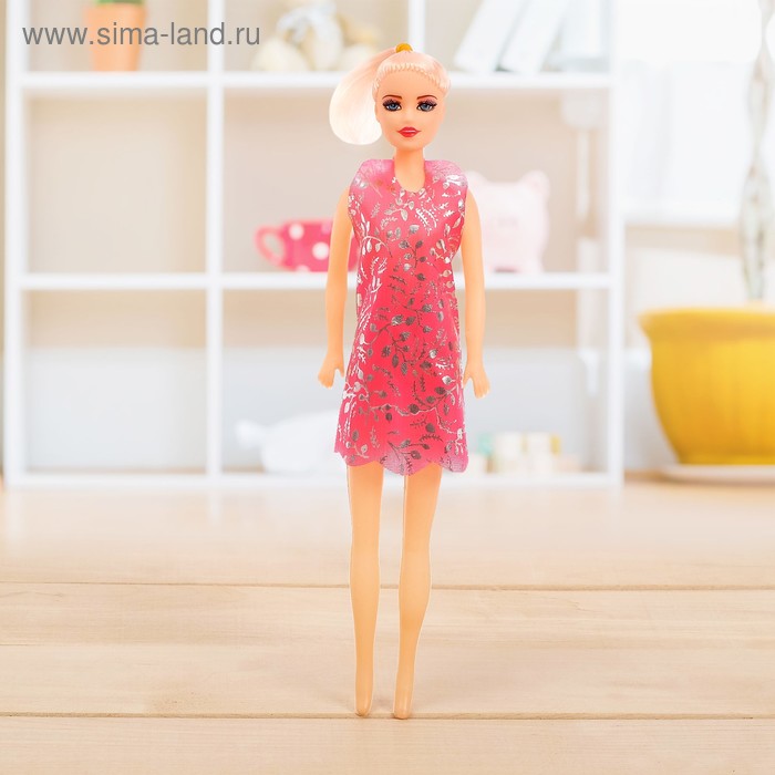 Кукла-модель «Оксана» в платье, МИКС