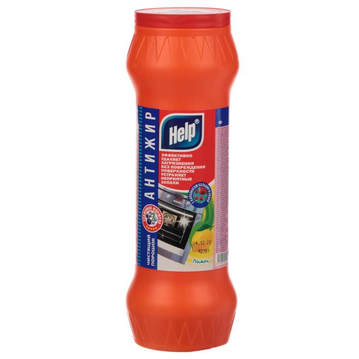 Чистящий порошок Help "Антижир" "Лимон", 400 г
Чистящий порошок Help "Антижир" "Лимон", 400 г
