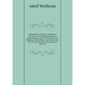 Книга Katalog Einer Wiener Grillparz er-Sammlung: Mit Bibliographischen Anmerkungen, Einem Verz eichnis Der Bildnisse Des Dichters Und Proben Aus Der
Книга Katalog Einer Wiener Grillparz er-Sammlung: Mit Bibliographischen Anmerkungen, Einem Verz eichnis Der Bildnisse Des Dichters Und Proben Aus Der
