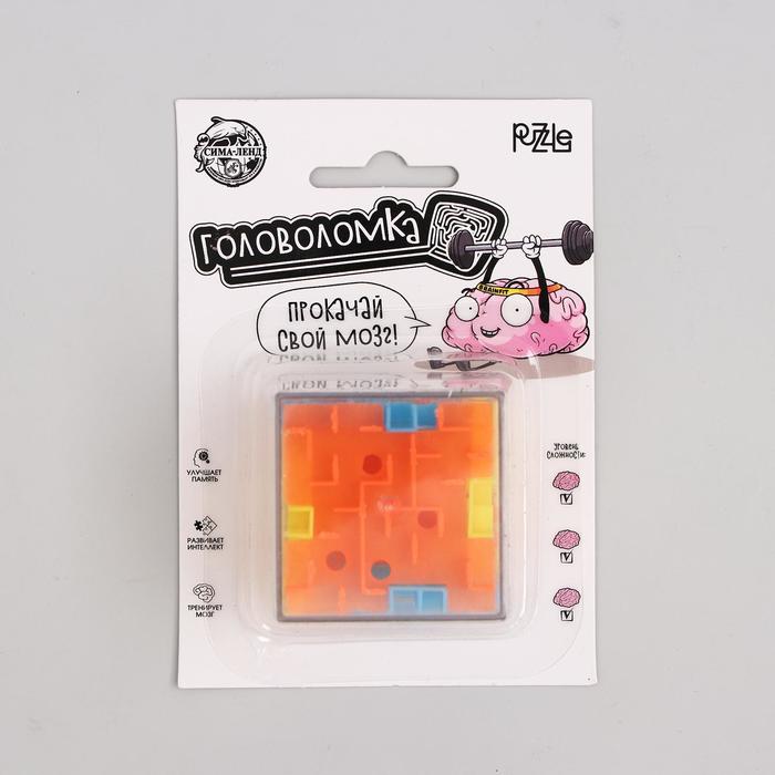 Головоломка «Прокачай свой мозг», 4,5 см
Головоломка «Прокачай свой мозг», 4,5 см