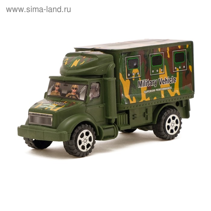 Грузовик инерционный «Армия»
Грузовик инерционный «Армия»