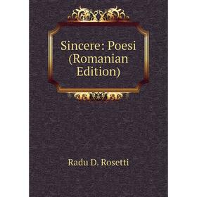 Книга Sincere: Poesi (Romanian Edition)
Книга Sincere: Poesi (Romanian Edition)