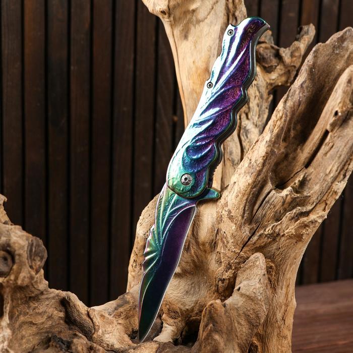 Нож складной "Градиент-2", полуавтоматический, 21см, клинок 9 см
Нож складной "Градиент-2", полуавтоматический, 21см, клинок 9 см