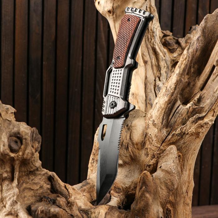 фото Нож складной полуавтоматический "автомат", 21см, клинок 9см