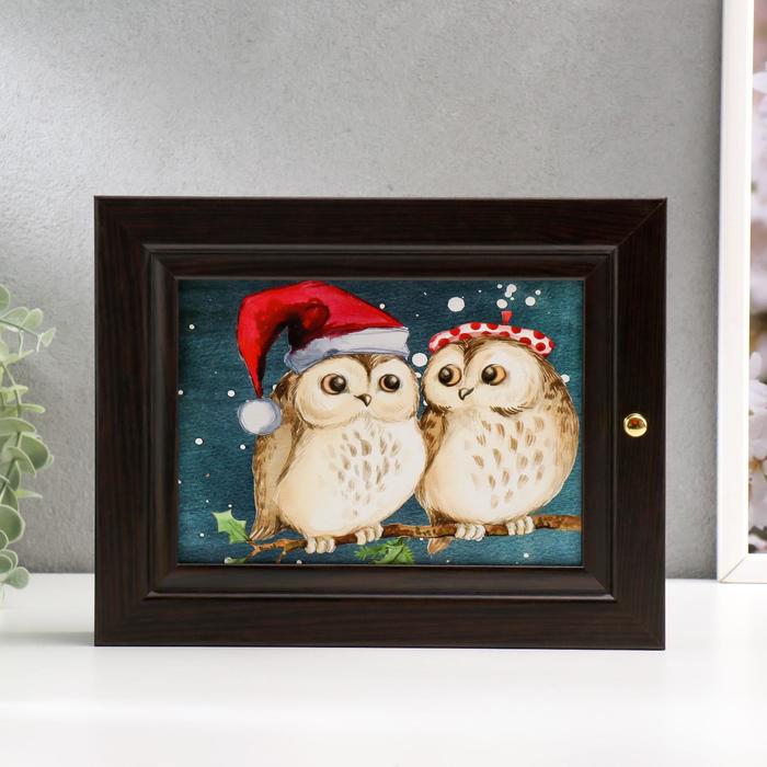 Ключница "Совы в колпаках" 19х24 см
Ключница "Совы в колпаках" 19х24 см