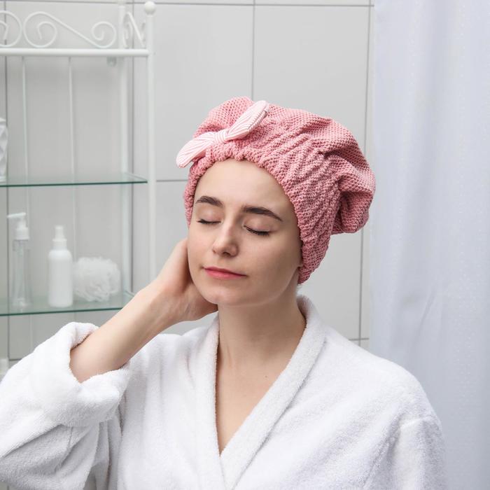 Чалма для сауны/душа «Бантик», микрофибра, цвет МИКС
Чалма для сауны/душа «Бантик», микрофибра, цвет МИКС