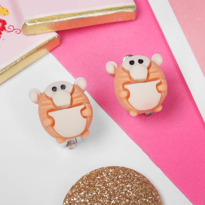 Клипсы детские "Выбражулька" тигруля, цвет оранжевый
Клипсы детские "Выбражулька" тигруля, цвет оранжевый