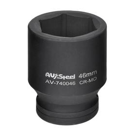 Головка ударная AV Steel AV-740046, 1", шестигранная, 46 мм
Головка ударная AV Steel AV-740046, 1", шестигранная, 46 мм
