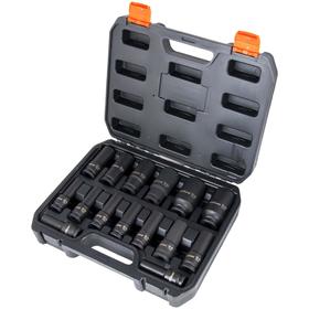 Набор головок AV Steel AV-721415, ударные, удлиненные, 1/2", 10-32 мм, 15 предметов
Набор головок AV Steel AV-721415, ударные, удлиненные, 1/2", 10-32 мм, 15 предметов