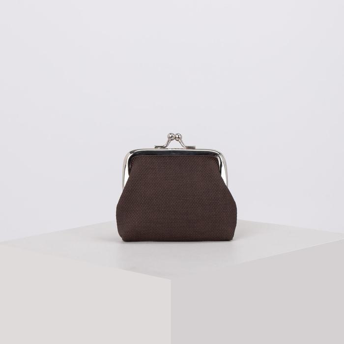 Кошелёк, отдел на фермуаре, цвет коричневый
Кошелёк, отдел на фермуаре, цвет коричневый