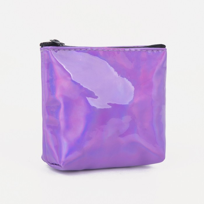 Кошелёк на молнии, цвет сиреневый
Кошелёк на молнии, цвет сиреневый