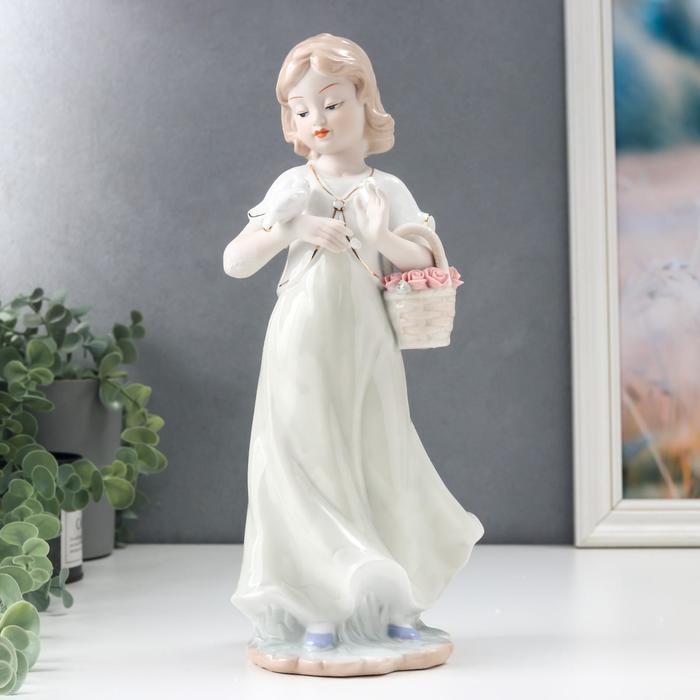 Сувенир керамика "Девочка с птенцом" 30х13х11 см
Сувенир керамика "Девочка с птенцом" 30х13х11 см