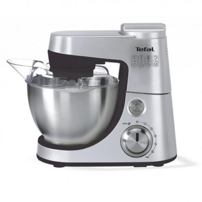 Кухонная машина Tefal QB408D38, 900 Вт, 6 скоростей, 4 л, серебристая
Кухонная машина Tefal QB408D38, 900 Вт, 6 скоростей, 4 л, серебристая