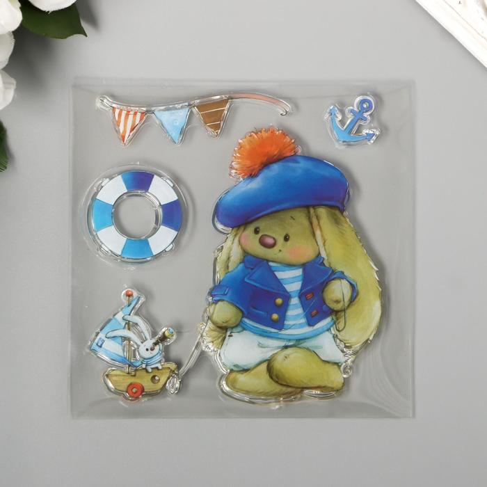 Штамп для творчества силикон "Милый зайка с корабликом" 10х10 см
Штамп для творчества силикон "Милый зайка с корабликом" 10х10 см