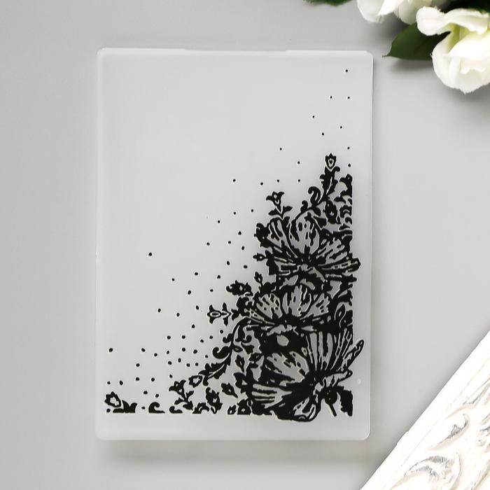 Трафарет для эмбосирования пластик "Цветочный уголок" 14,8х10,5 см
Трафарет для эмбосирования пластик "Цветочный уголок" 14,8х10,5 см