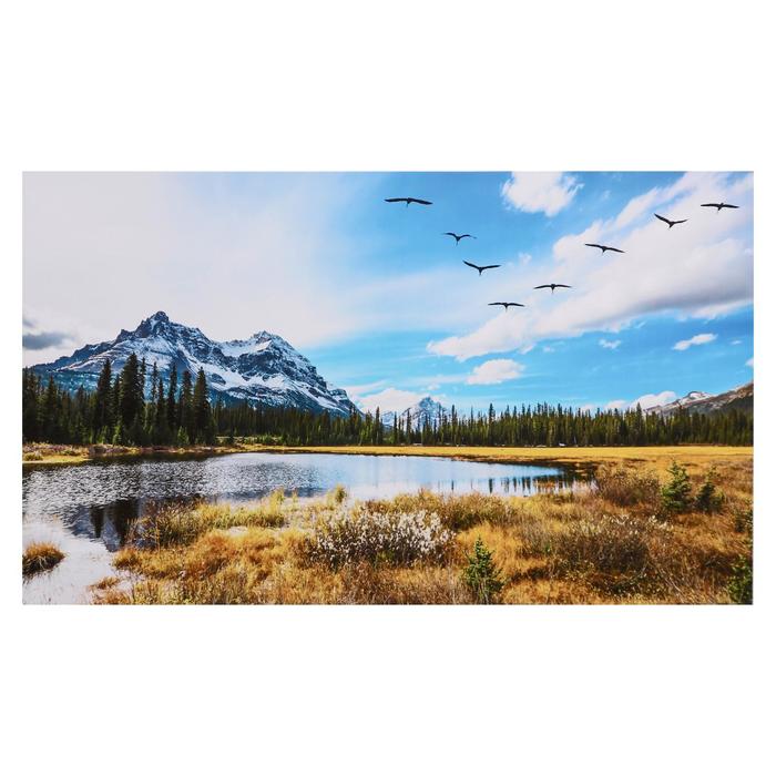 Картина на холсте "Весна в горах" 60х100 см
Картина на холсте "Весна в горах" 60х100 см