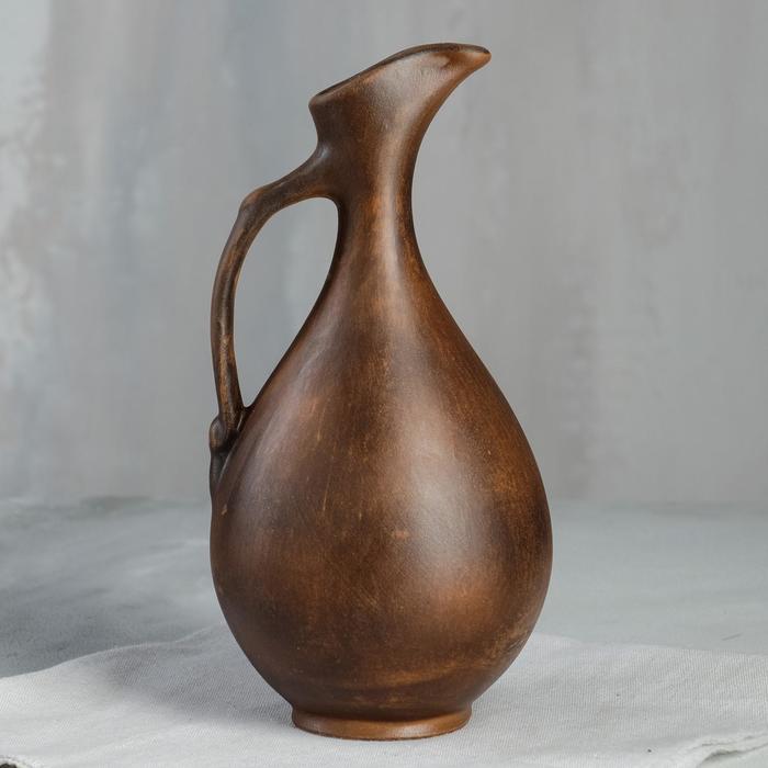 Кувшин под растительное масло, большой, гладкий, красная глина, 0.9 л
Кувшин под растительное масло, большой, гладкий, красная глина, 0.9 л