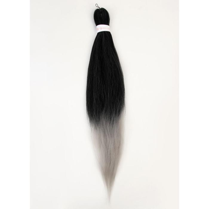 SIM-BRAIDS Канекалон двухцветный, гофрированный, 65 см, 90 гр, цвет чёрный/пепельный(#T1B/Silver)
SIM-BRAIDS Канекалон двухцветный, гофрированный, 65 см, 90 гр, цвет чёрный/пепельный(#T1B/Silver)