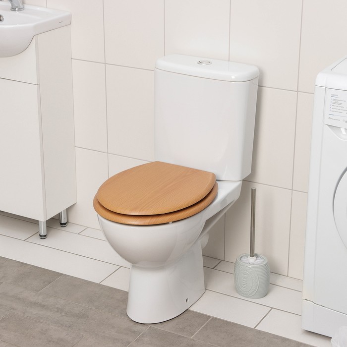 Сиденье для унитаза с крышкой «Натуральное дерево», 45×35 см, цвет светлое дерево
Сиденье для унитаза с крышкой «Натуральное дерево», 45×35 см, цвет светлое дерево