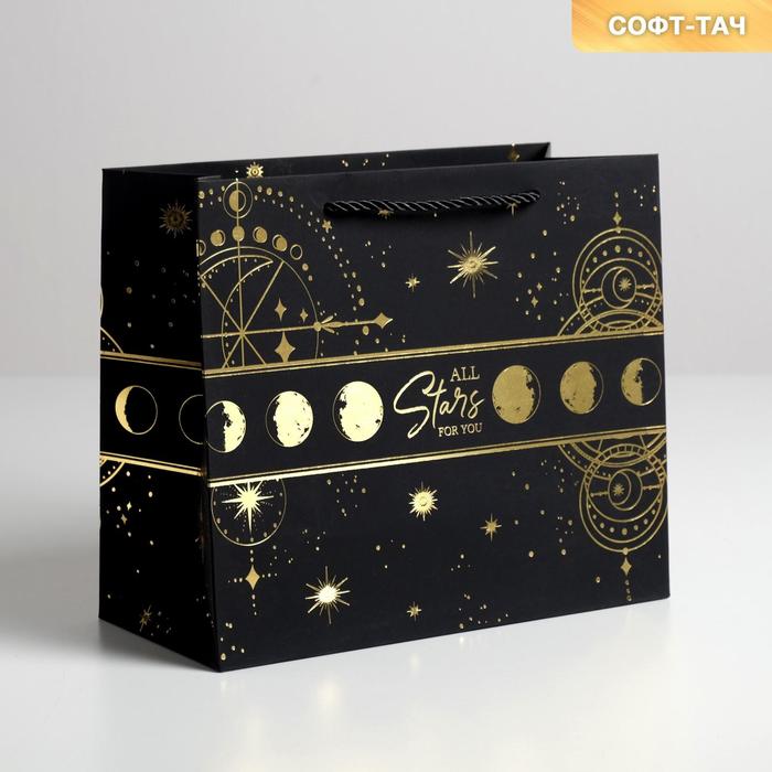 Пакет подарочный For you, 27 × 23 × 12 см
Пакет подарочный For you, 27 × 23 × 12 см