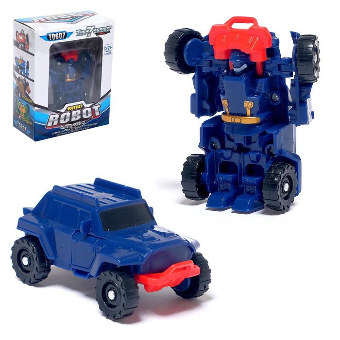 Робот «Автобот», трансформируется, цвет синий
Робот «Автобот», трансформируется, цвет синий