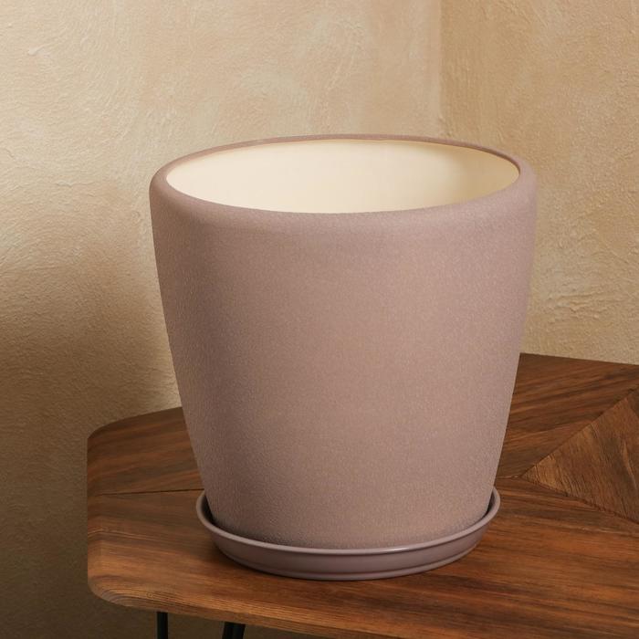 Горшок для цветов "Грация", шёлк, аметист, керамика, 20 л
Горшок для цветов "Грация", шёлк, аметист, керамика, 20 л