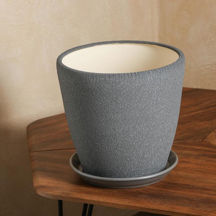 Горшок для цветов "Грация", шёлк, металлик, 10 л
Горшок для цветов "Грация", шёлк, металлик, 10 л