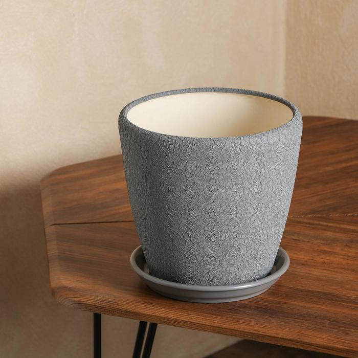 Горшок для цветов "Грация", шёлк, металлик, керамика, 4.5 л 
Горшок для цветов "Грация", шёлк, металлик, керамика, 4.5 л