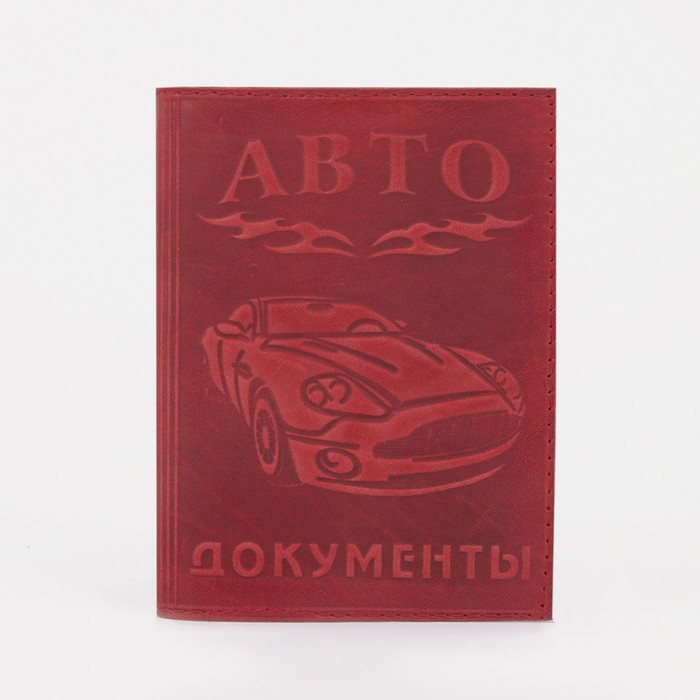 Обложка для автодокументов, цвет красный
Обложка для автодокументов, цвет красный