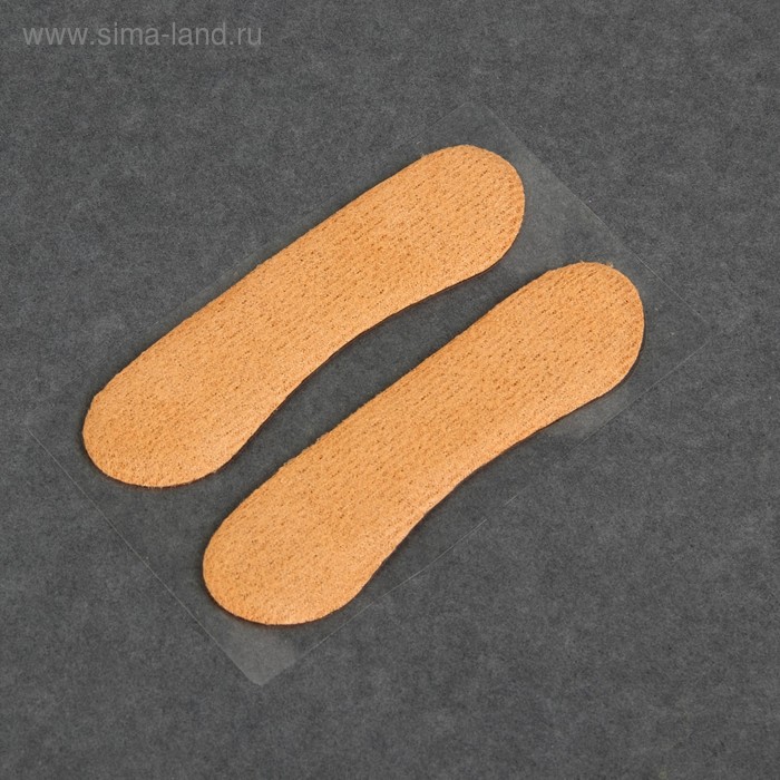 Пяткоудерживатели для обуви, силиконовые, пара, цвет бежевый
Пяткоудерживатели для обуви, силиконовые, пара, цвет бежевый