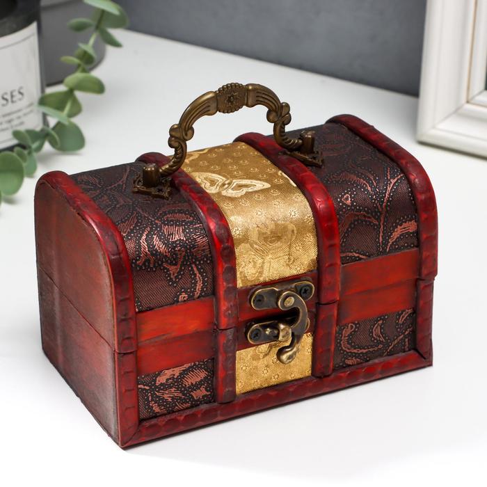 Шкатулка сундучок "Рельефный узор"
Шкатулка сундучок "Рельефный узор"