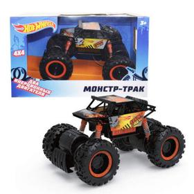Монстр-трак фрикционный Hot Wheels, 1:16, с амортизаторами, световые эффекты, цвет чёрный
Монстр-трак фрикционный Hot Wheels, 1:16, с амортизаторами, световые эффекты, цвет чёрный
