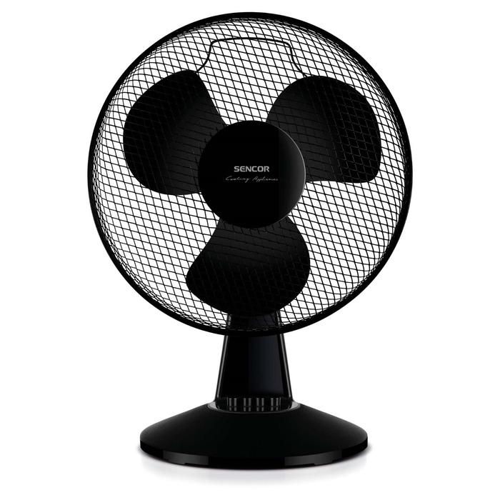 Вентилятор Sencor SFE 4021BK, настольный, 40 Вт, 3 скорости, чёрный 
Вентилятор Sencor SFE 4021BK, настольный, 40 Вт, 3 скорости, чёрный