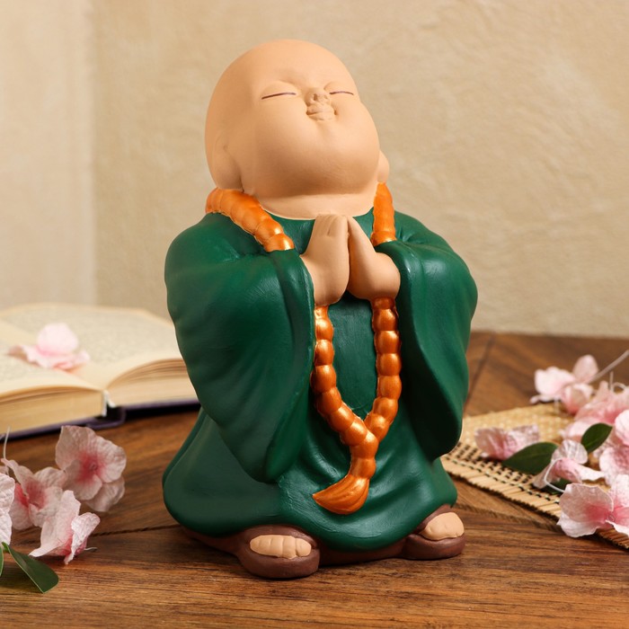 Копилка "Монах", зеленая, керамика, 23.5 см
Копилка "Монах", зеленая, керамика, 23.5 см