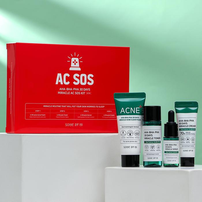 Набор SOME BY MI: тонер с кислотами, 30 мл + сыворотка с кислотами, 10 мл + крем для лица, 20 г + пенка для умывания, 30 мл
Набор SOME BY MI: тонер с кислотами, 30 мл + сыворотка с кислотами, 10 мл + крем для лица, 20 г + пенка для умывания, 30 мл